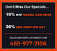 Mazda Key Replacement in City Center District - Dallas, TX Locksmiths