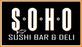 Soho Sushi Bar and Deli in Cedar Falls, IA Sushi Restaurants