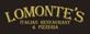 Lomonte's italian Restaurant & Pizzeria in Richmond, TX Pizza Restaurant