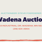 Wadena Auction in Wadena, MN Auctioneers
