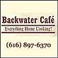 Backwater Cafe & Catering in Lowell, MI American Restaurants