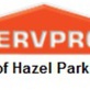 Servpro in Hazel Park, MI Fire & Water Damage Restoration