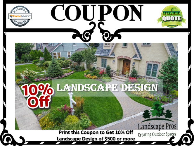 10% Off Landscape Design over $500