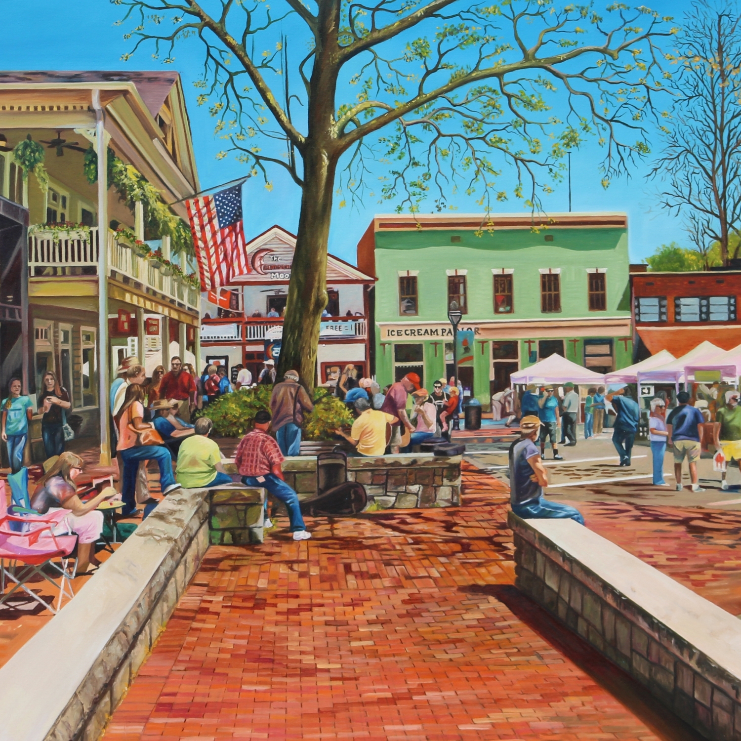 Buy Original Cityscape Paintings - Homediart