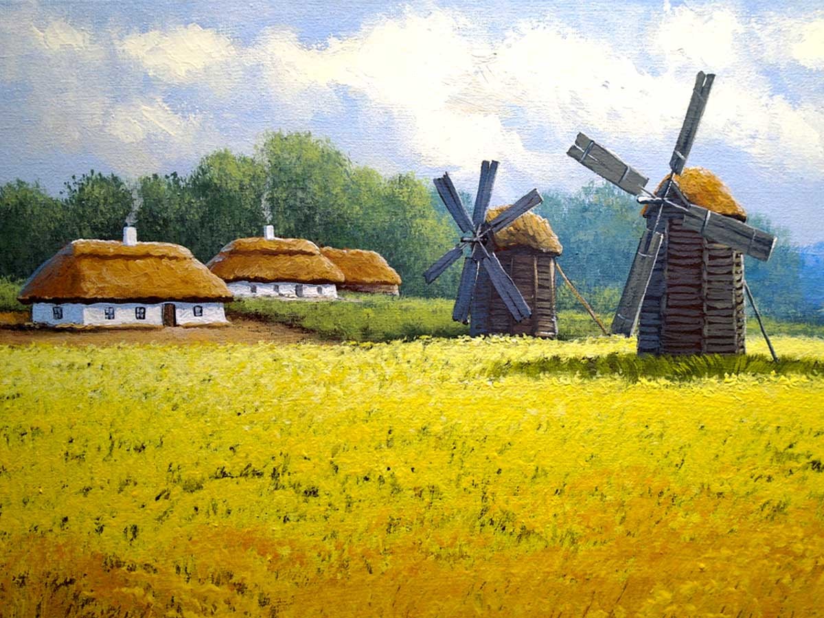 Get landscape Paintings at Affordable price - Homediart