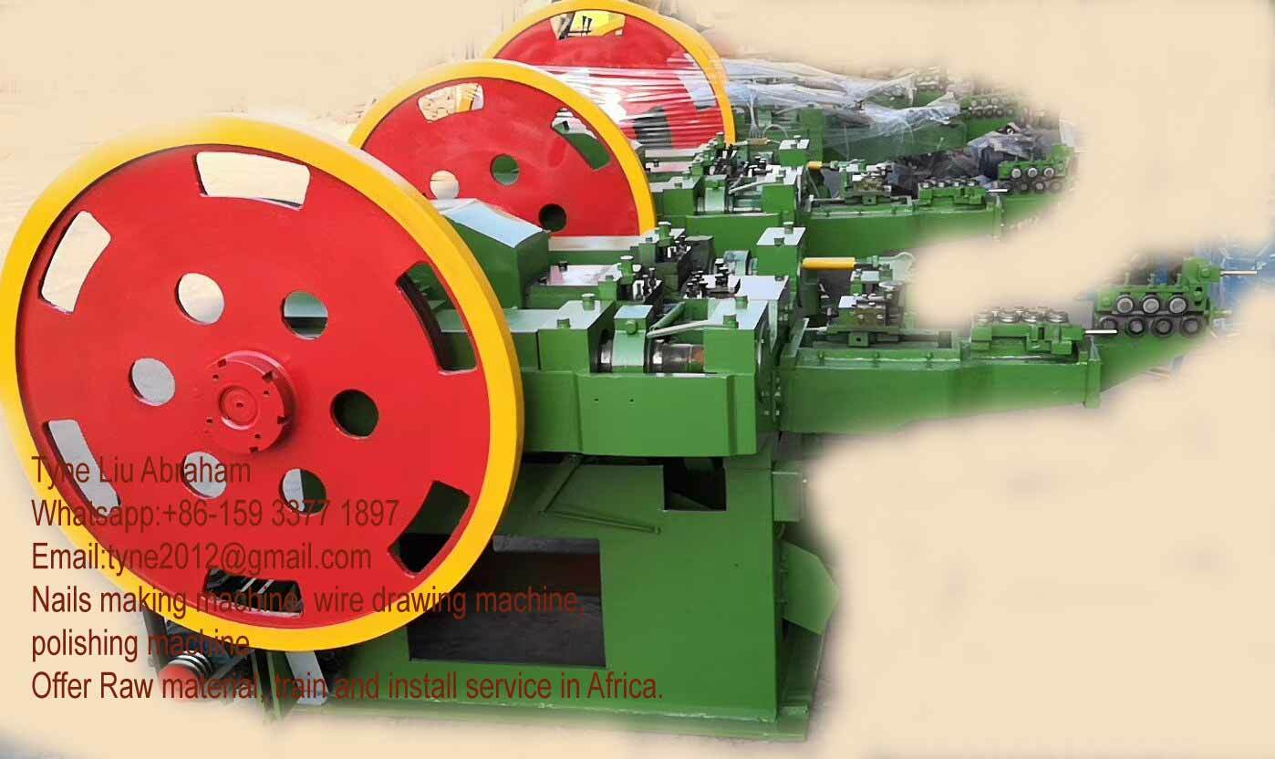 1-6inch high speed nail making machine manufacturer