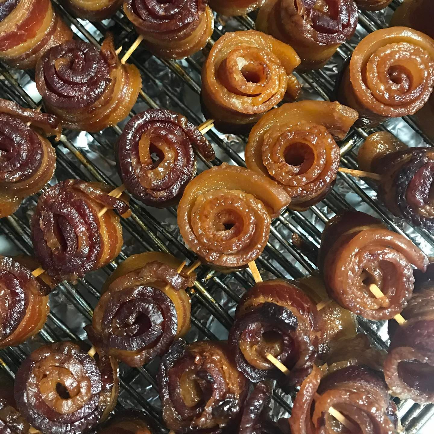 Chocolate Bacon Roses!