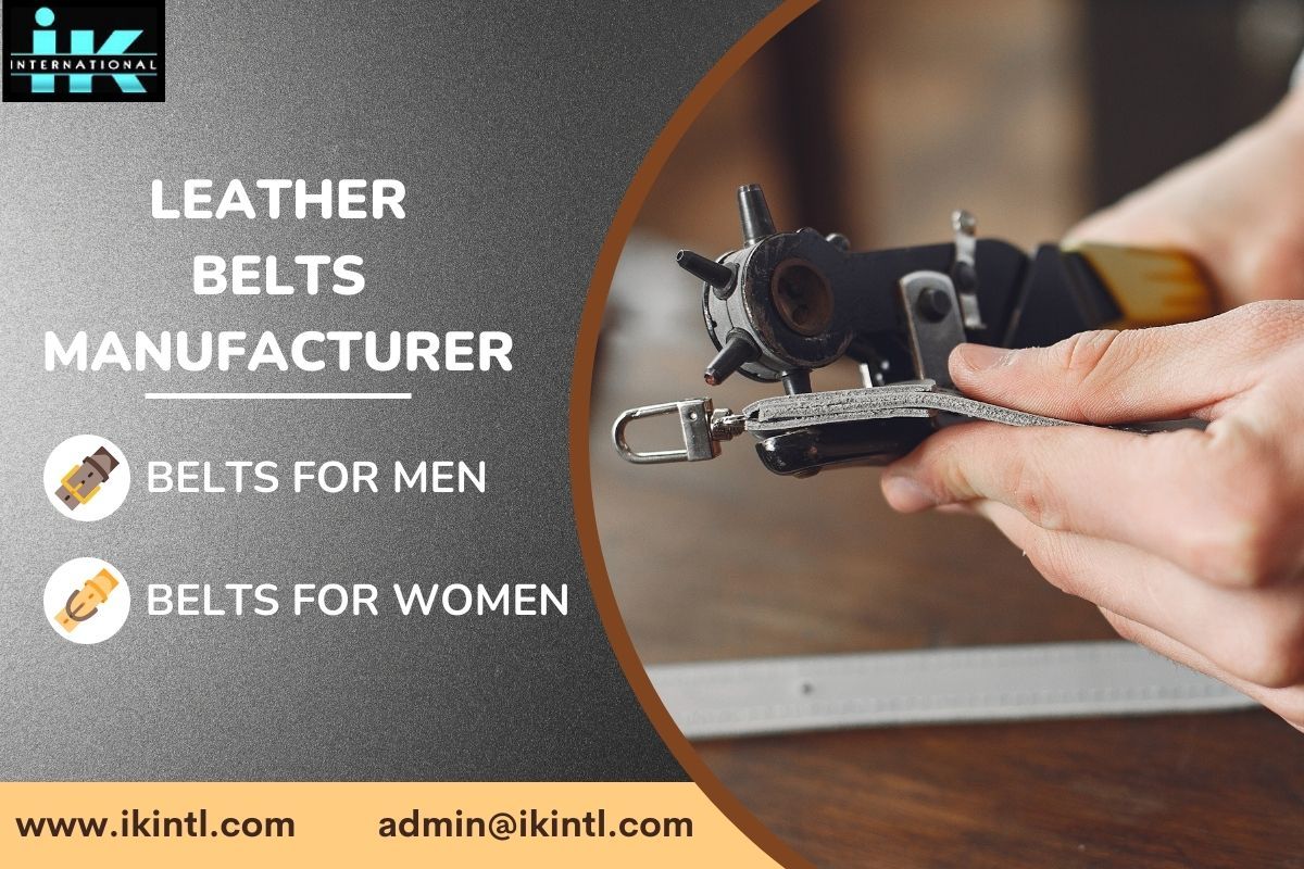 Leather Belts Manufacturer