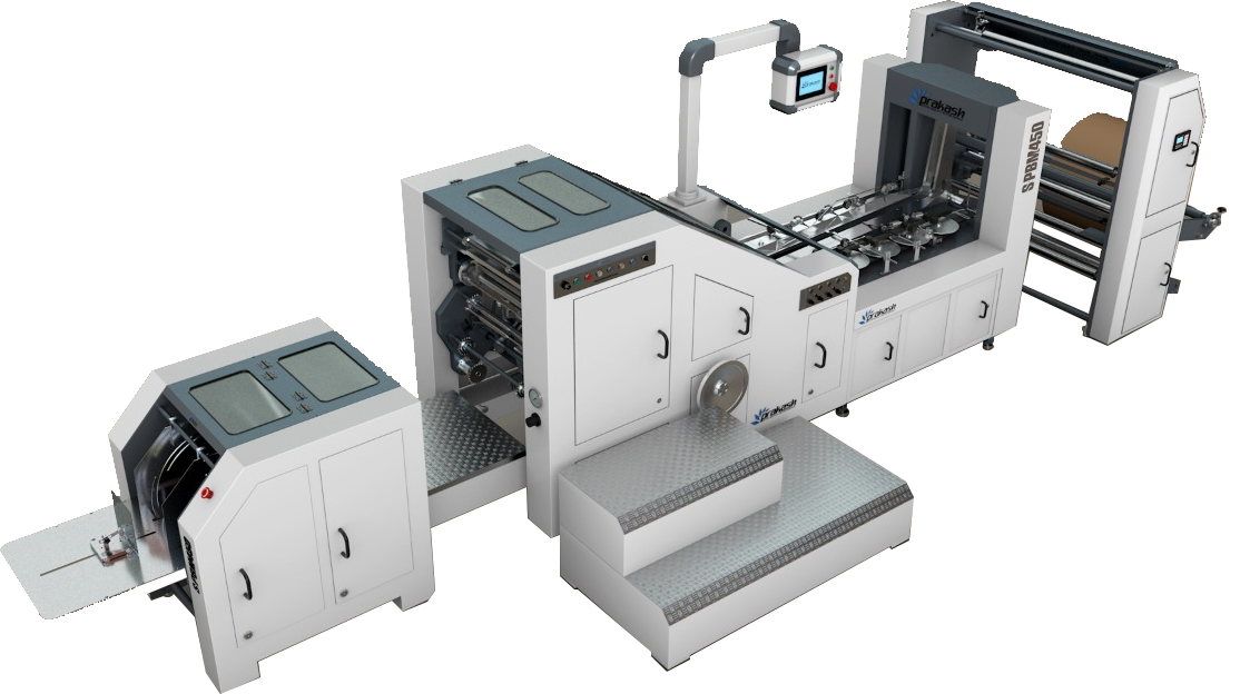 India's largest manufacturer of Paper Bag Machine -  Prakash Web Offset