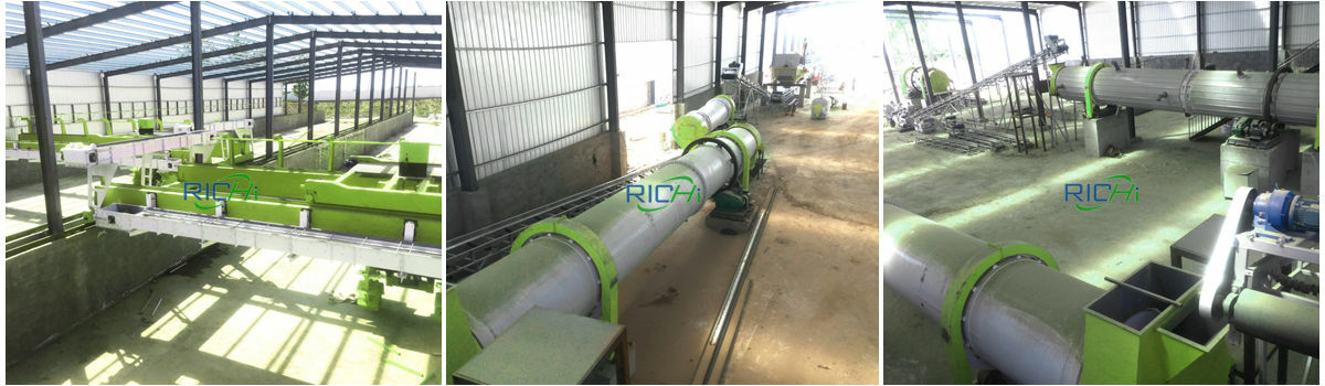 Organic fertilizer pellet making plant