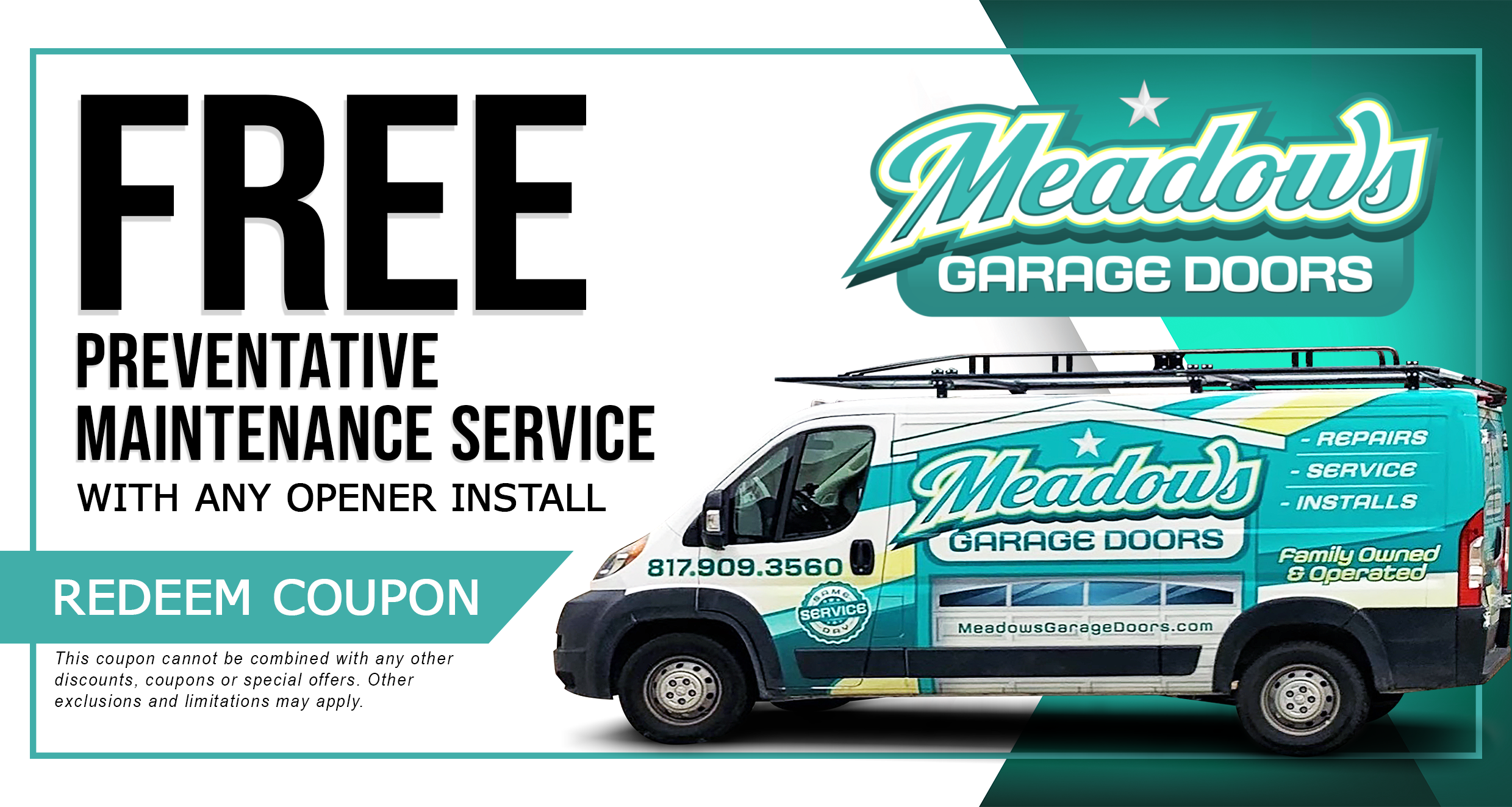 Deal for Meadows Garage Doors