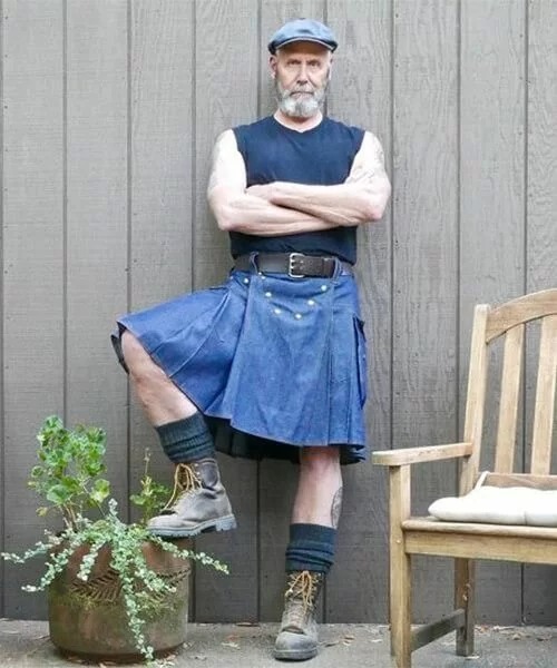 Denim Kilt
