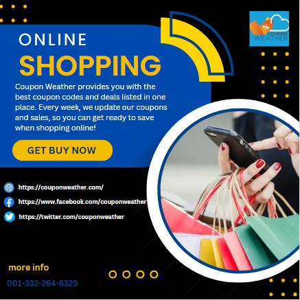 Visit CouponWeather | Shop Online Coupons and Promotion Codes 2024