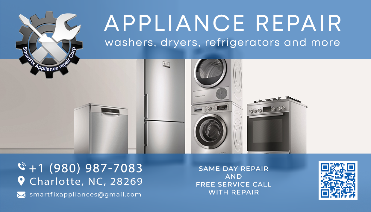 Get $15 off with online booking http://smartfixappliances.com/