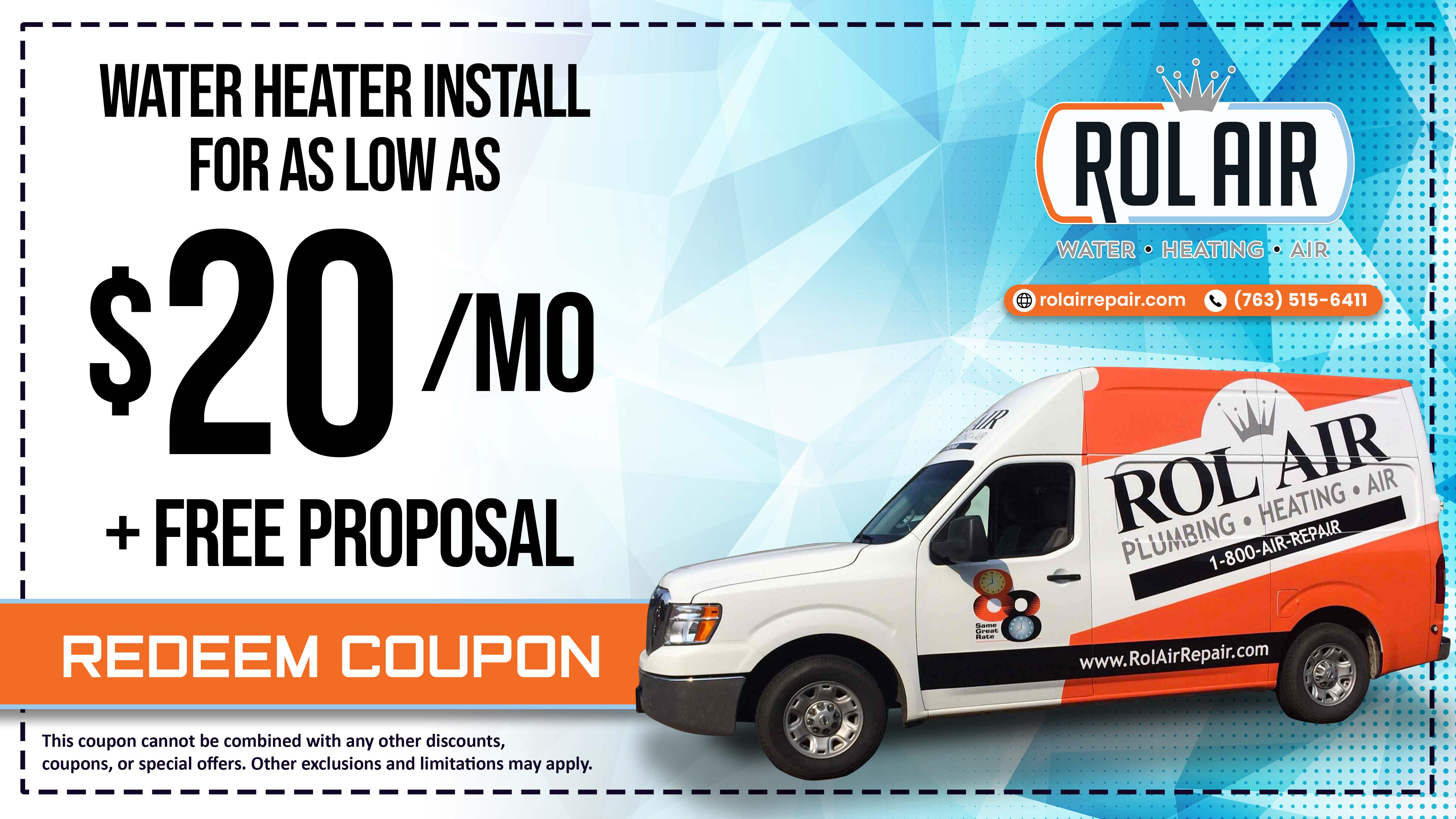 Deal for Rol Air Plumbing & Heating