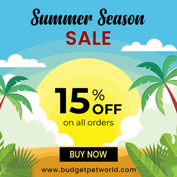 Summer Season Sale at BudgetPetWorld- Get 10% Off on all Pet Supplies