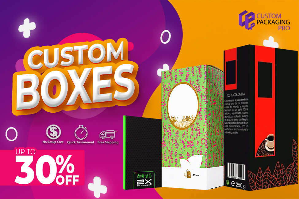 Custom Boxes with 33% Discount