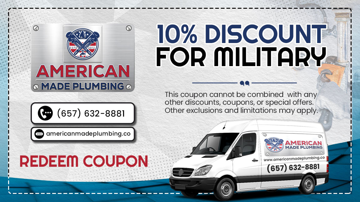 10% OFF FOR MILITARY