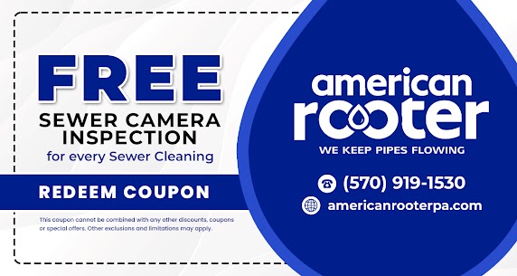 FREE SEWER CAMERA INSPECTION FOR EVERY SEWER CLEANING