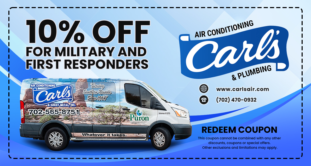 10% OFF FOR MILITARY AND FIRST RESPONDERS