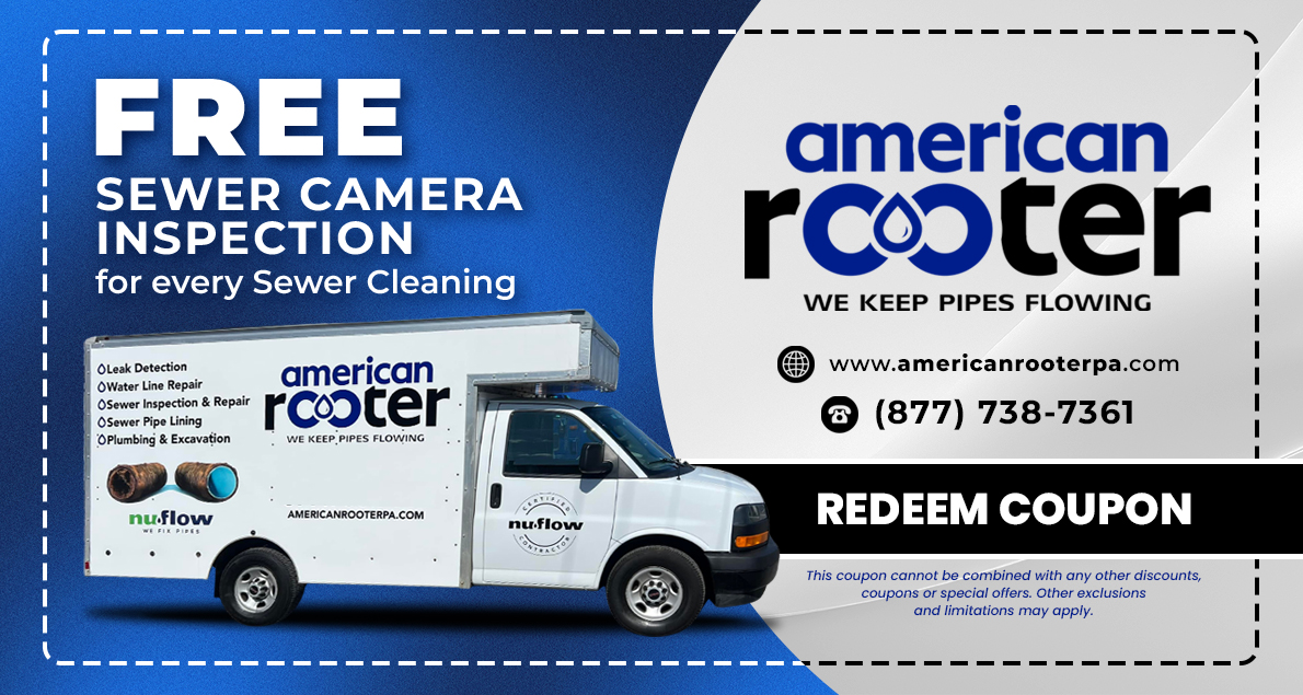 FREE SEWER CAMERA INSPECTION FOR EVERY SEWER CLEANING