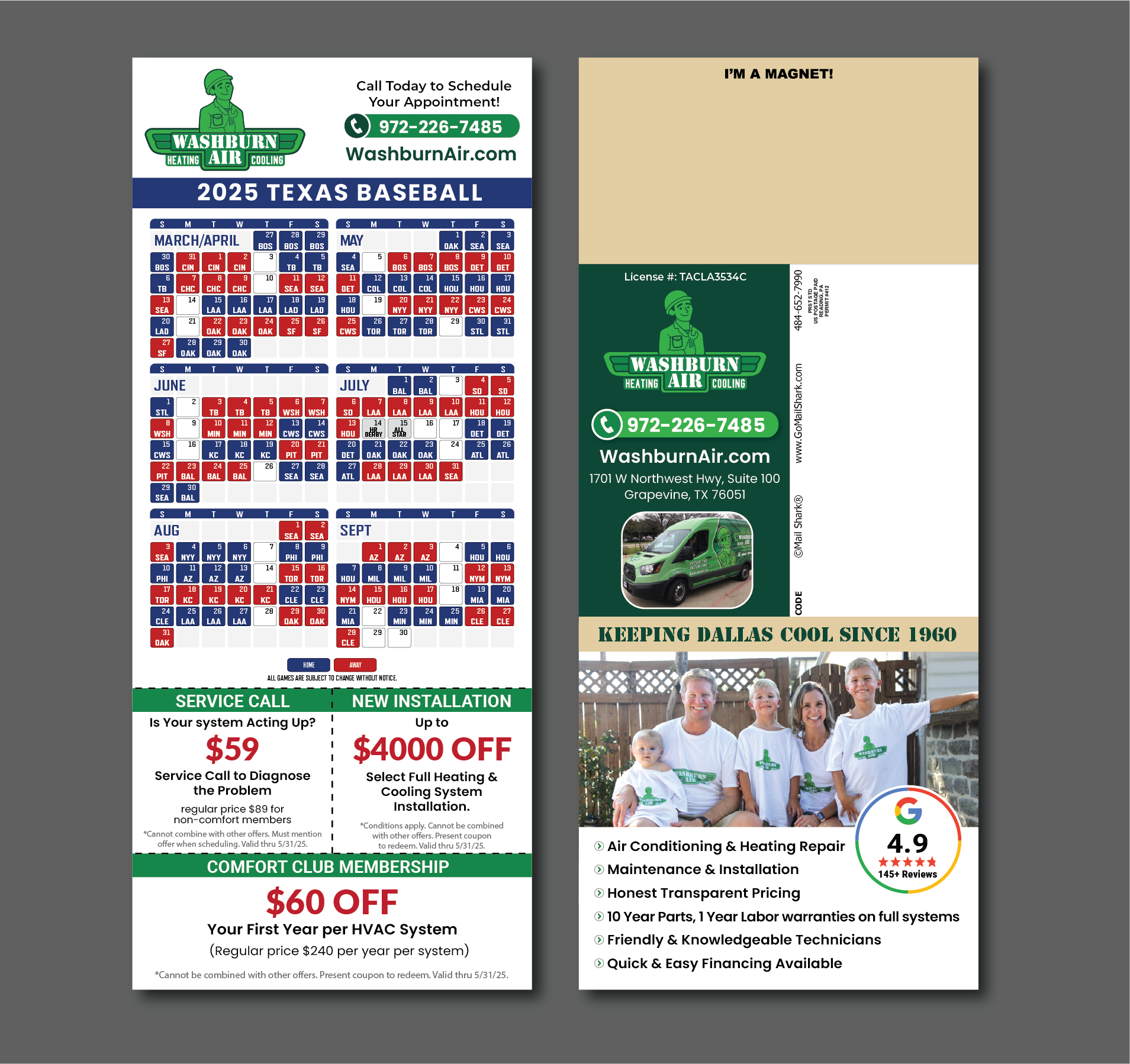 Washburn Spring Promotional