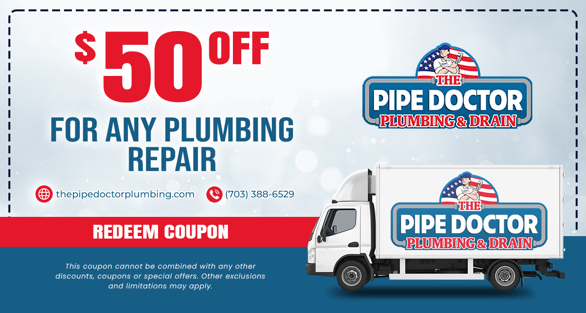 $50 OFF FOR ANY PLUMBING REPAIR