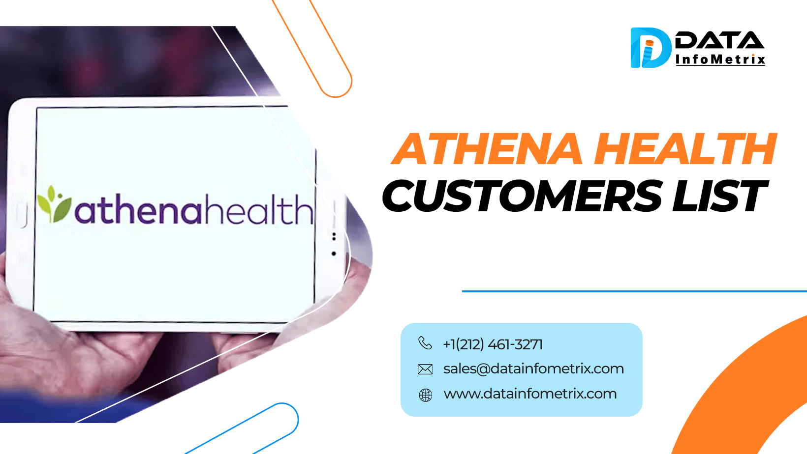 Connect with EHR users using our AthenaHealth Customer List!