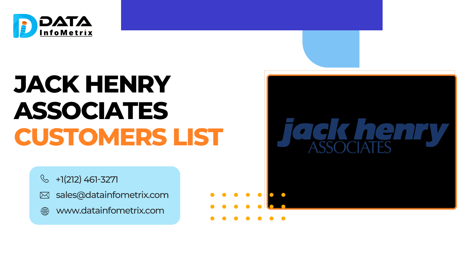 Locate Jack Henry Associates Users with Our Verified Jack Henry Associates Customers List