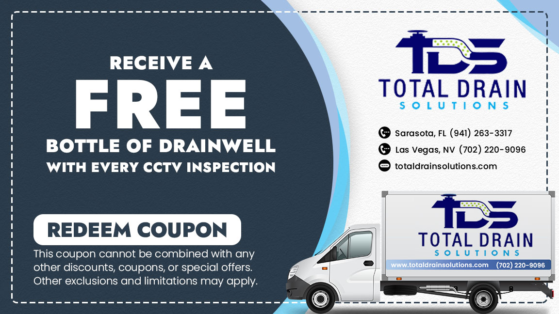 RECEIVE A FREE BOTTLE OF DRAINWELL