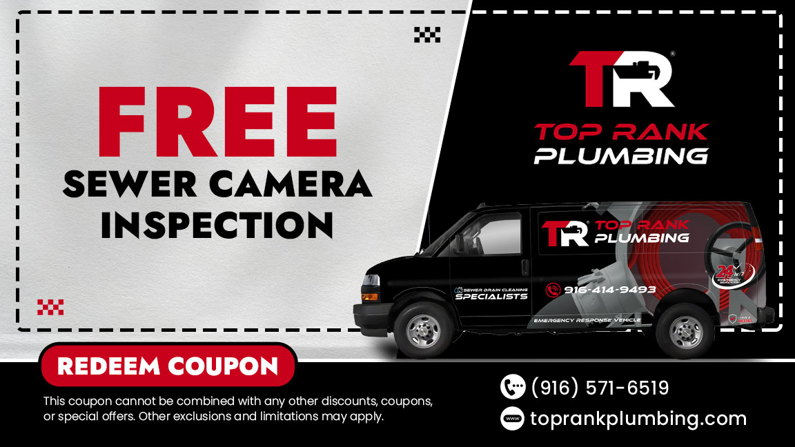 FREE SEWER CAMERA INSPECTION