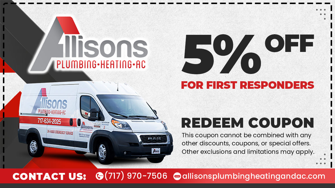 5% OFF FOR FIRST RESPONDERS