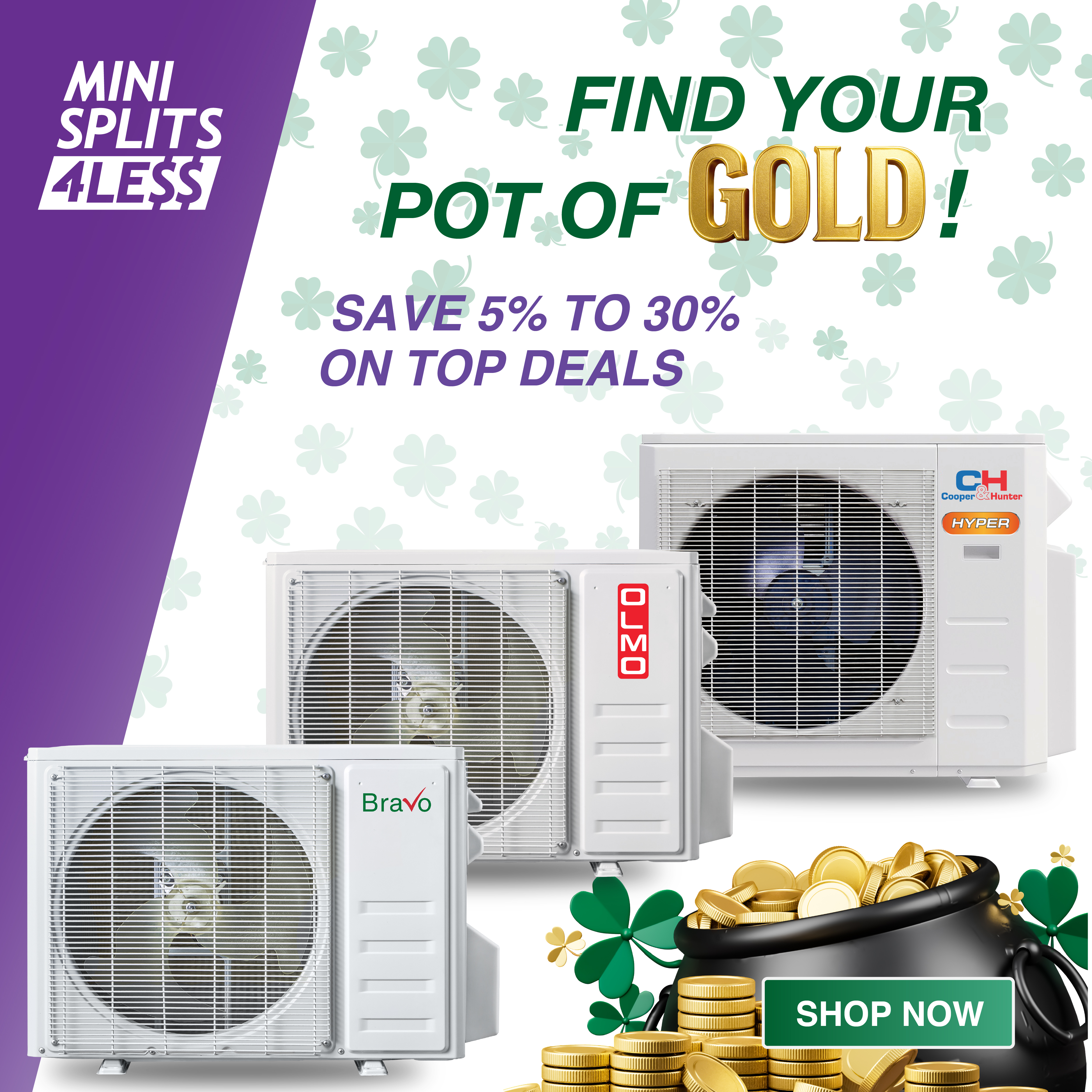 Get Lucky with Our Best Deals This March! 🍀✨