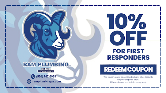 10% OFF FOR FIRST RESPONDERS