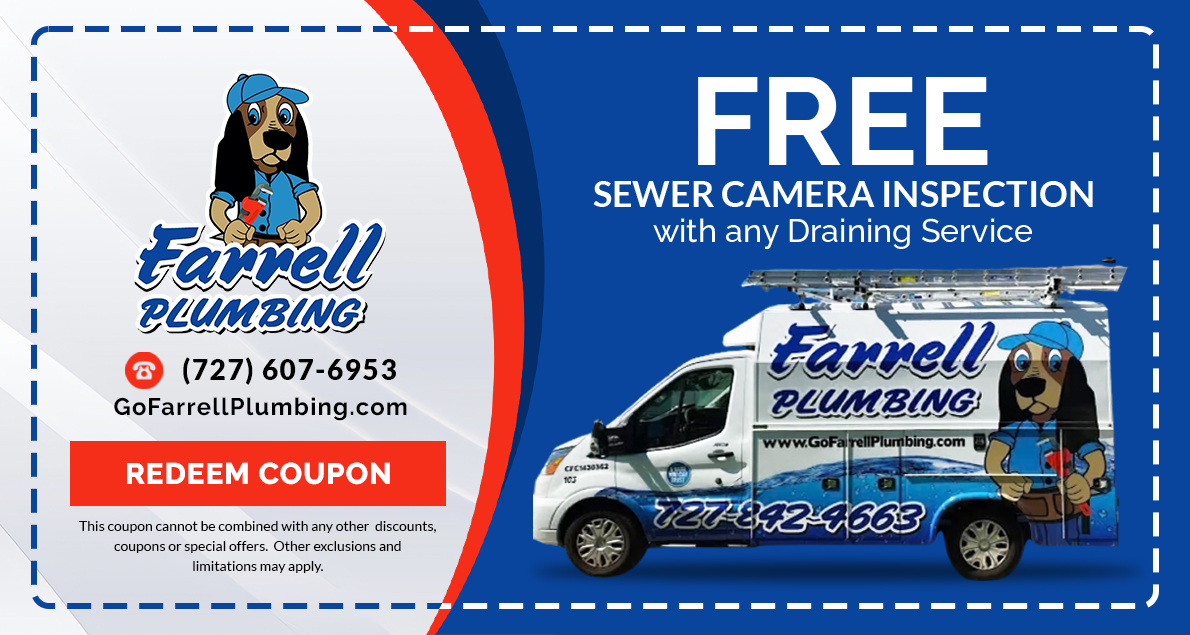 FREE SEWER CAMERA INSPECTIONS WITH ANY DRAINING SERVICE