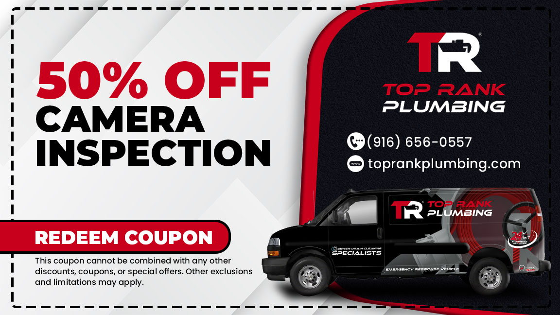 50% OFF SEWER CAMERA INSPECTION