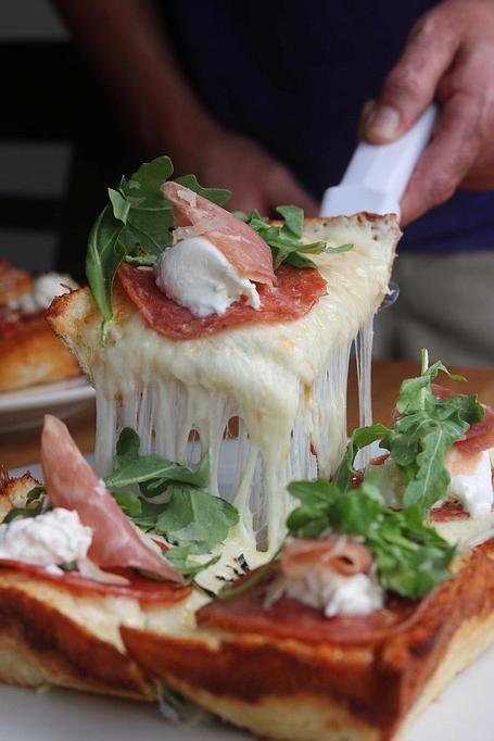 Product: Parma Italia - Detroit Style Pizza - Blue Pan Pizza in Congress Park - Denver, CO Dessert Restaurants Product: Parma Italia - Detroit Style Pizza - Blue Pan Pizza in Congress Park - Denver, CO Dessert Restaurants