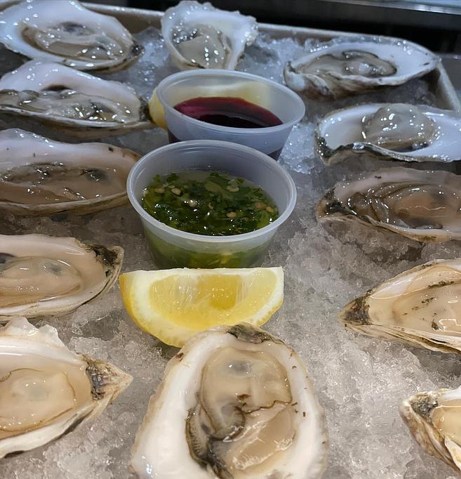 Product: Fresh, Local, and Simply Delicious! Enjoy our fresh local oysters, at Geddy's. A must-try for seafood lovers! - Geddy's in Downtown Bar Harbor, just steps from the town pier. - Bar Harbor, ME American Restaurants Product: Fresh, Local, and Simply Delicious! Enjoy our fresh local oysters, at Geddy's. A must-try for seafood lovers! - Geddy's in Downtown Bar Harbor, just steps from the town pier. - Bar Harbor, ME American Restaurants