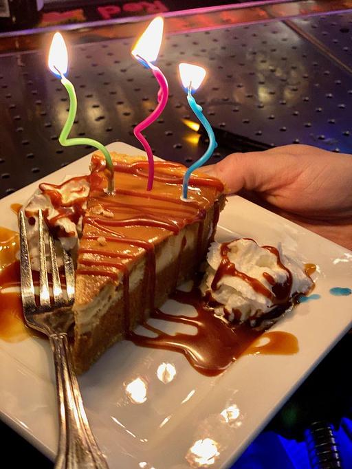 Product: Rich, creamy, and drizzled with golden perfection. One bit of our salted caramel cheesecake, and you're in dessert heaven. Sweety and Salty. - Geddy's in Downtown Bar Harbor, just steps from the town pier. - Bar Harbor, ME American Restaurants Product: Rich, creamy, and drizzled with golden perfection. One bit of our salted caramel cheesecake, and you're in dessert heaven. Sweety and Salty. - Geddy's in Downtown Bar Harbor, just steps from the town pier. - Bar Harbor, ME American Restaurants