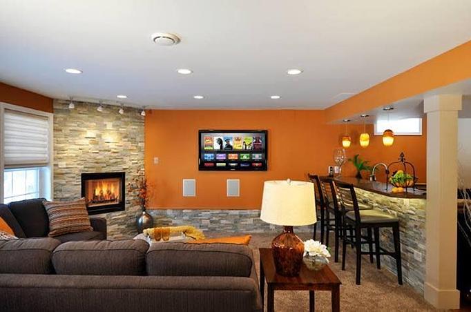 Interior: Basement Interiors_1 - Invision Design Partners, in Rochester, NY Graphic Design Services