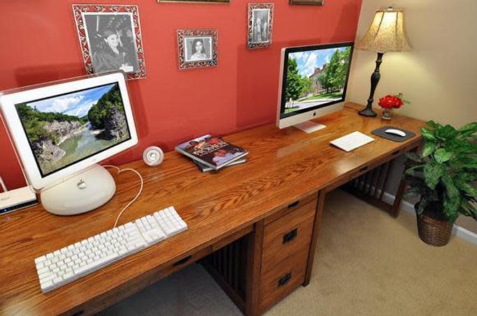 Interior: Home-office desk_1 - Invision Design Partners, in Rochester, NY Graphic Design Services
