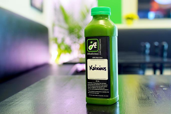 Product: A refreshing and tasty way to get your greens in today! - Alkalicious Cold Pressed Juice Bar in Greenbrier East - Chesapeake, VA Organic Restaurants