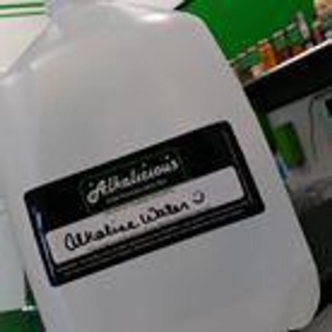 Product: Alkaline water for real hydration, reduced inflammation and detoxing. - Alkalicious Cold Pressed Juice Bar in Greenbrier East - Chesapeake, VA Organic Restaurants