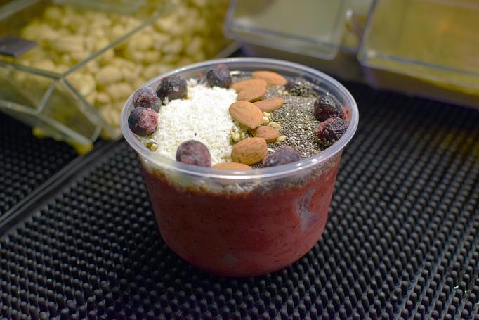 Product: This berry-licious smoothie bowl is our most popular! - Alkalicious Cold Pressed Juice Bar in Greenbrier East - Chesapeake, VA Organic Restaurants