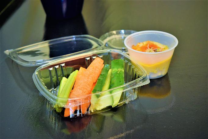 Product: This side, with homemade hummus makes a great snack! - Alkalicious Cold Pressed Juice Bar in Greenbrier East - Chesapeake, VA Organic Restaurants