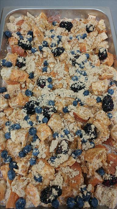 Product: This baked french toast is so delicious it's almost a dessert! - Asante Catering in Sacramento, CA American Restaurants