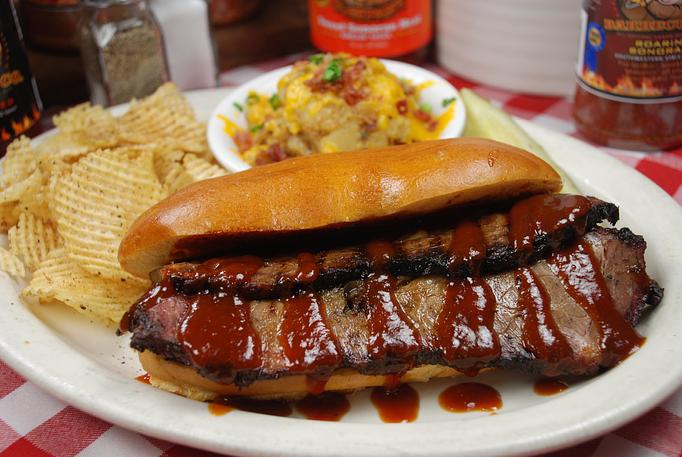 Product: Beef Brisket Sandwich - Barbecue Co. Grill & Catering in Town of Erin - Hartford, WI American Restaurants