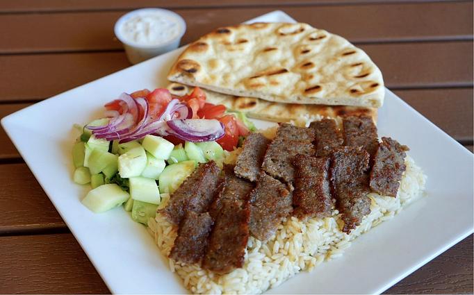 Product: Gyros Plate - California Pita & Grill Beverly Hills in Beverly Hills, CA Greek Restaurants