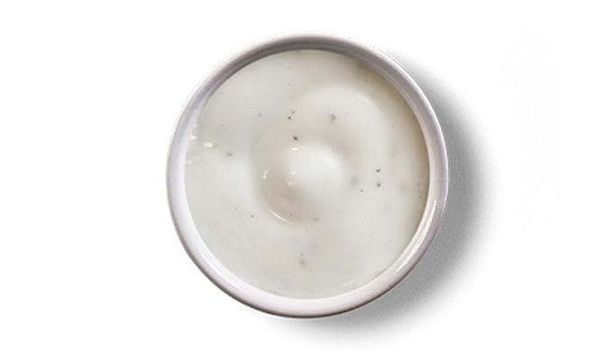 Product: 2 oz. portion of ranch. - Cluck & Blaze in Glendale, CA American Restaurants
