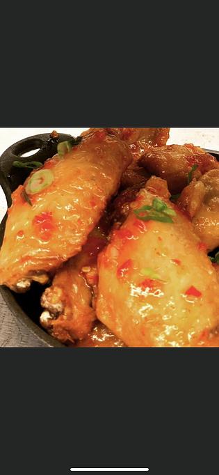 Product: SWEET THAI CHILI WINGS - Cornerstone Burger in Northfield, VT Bars & Grills